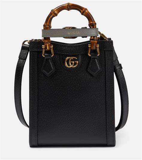 gucci black gray bag|vintage gucci diana bag.